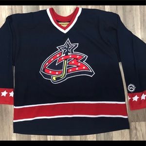 columbus blue jackets vintage jersey